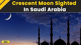 Ramadan 2024 Moon Sighting Crescent Moon Sighted In Saudi Arabia amp UAE Taraweeh Begins Tonight [upl. by Mosnar404]