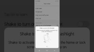Vivo 1808 Shake To Turn On Flashlight [upl. by Gebler]