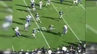 BYU punter Brad Hunter runs fake punt against Notre Dame in 1992 [upl. by Lathrop509]