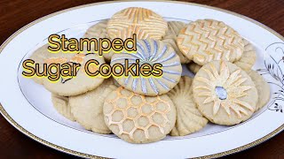 Stamped Sugar Cookies [upl. by Isabelita318]