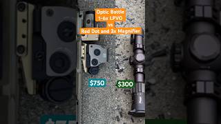 Budget Optic Battle LPVO vs Red Dot and Magnifier Eotech Sig Sauer [upl. by Eckmann]