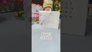 Diy cute calendarArchana Ravi shortsfeed craft diy calendar [upl. by Nitsrik]