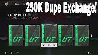 I Spent 250K On 89 Duplicate Exchange Packs FC 24 Ultimate Team [upl. by Kcirdor]