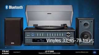 TEAC LPP1000  Chaine hifi Bluetooth amp platine vinyle [upl. by Minier516]