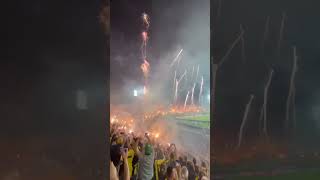 Vuurwerkverbod in stadions ZuidAmerika Dacht het niet 😅 copalibertadores peñarol pyro [upl. by Mainis]