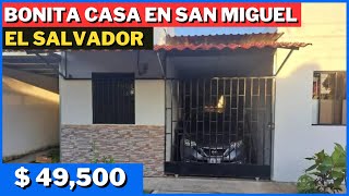 BONITA CASA EN VENTA EN SAN MIGUEL EL SALVADOR [upl. by Yanej]