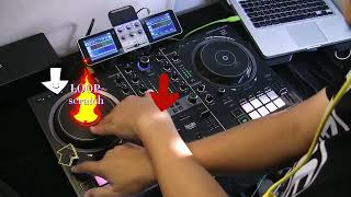 Hercules DJControl Inpulse 500 VS Monster PDJ [upl. by Norrie]