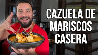 CAZUELA DE MARISCOS 🦐  Cómo hacer una Cazuela de Mariscos 94 [upl. by Brandi785]