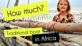 How much is the boat Traditional wooden fishing boat in Zanzibar Tanzania travelvlog [upl. by Mouldon]