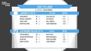 Eastbourne College 1st XI v Lashings CC 1st XI [upl. by Fotinas]