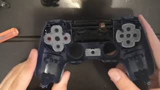 Tutorial Desarmar y armar Dualshock 4 Control de PS4 Original [upl. by Ethe]