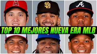 LOS 10 MEJORES PELOTERO DE LA NUEVA ERA EN GRANDES LIGASMLB [upl. by Llehsram302]