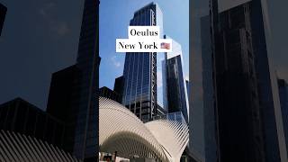 “Oculus” is a train station plaza and shopping mall youtubeshorts newyork shorts travel [upl. by Zephaniah]