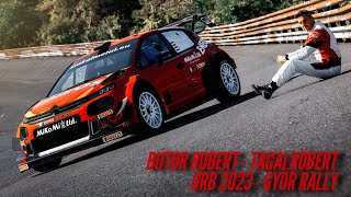 Bútor Róbert  TBR Racing  Citroen C3 WRC  Győr Rally 2023 [upl. by Mena253]