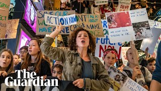 Students around the world go on climate strike [upl. by Geller]