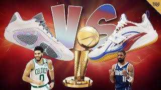 Kyrie vs Tatum Who Has the BETTER SHOE Jordan Tatum 2 vs Anta Kai 1 [upl. by Nutsud]