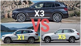 AMAZING BMW X3 2018 VS X5 Comparison There Is a Real Difference [upl. by Sualk]