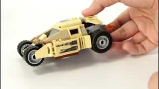 LEGO Dark Knight The Bat vs Bane  Tumbler Chase Review [upl. by Fifi]