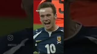 James McFadden Goal Scotland v Holland 2003 McKallaster Commentary [upl. by Anihta]