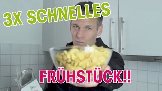 3x ein SCHNELLES Frühstück Patric Heizmann [upl. by Krissy]