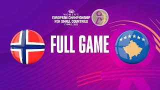 Norway v Kosovo  Full Basketball Game  FIBA Womens European Championship for Small Countries 2022 [upl. by Adnesor489]