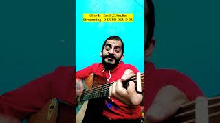 Pani Da Rang  Guitar Lesson  Ramanuj Mishra  shorts viral trending [upl. by Nylesoy]