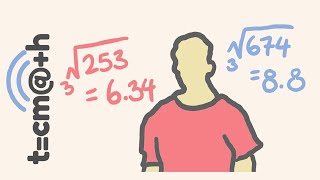 Fast Math Trick  Calculate the Cube Root of ANY number mentally [upl. by Tisha]