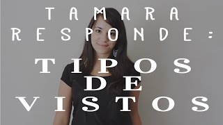 Visto Americano Tipos de Vistos  Lá Vai A Tamara [upl. by Lieno]