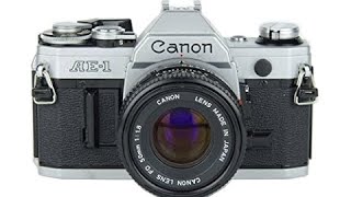 How to Use a Canon AE1 35mm SLR Film Camera [upl. by Yenrab]