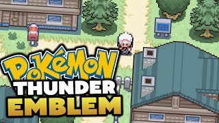 Pokemon Thunder Emblem  Pokemon Rom Hack Showcase Gameplay Showcase [upl. by Lainahtan]