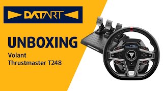 Volant Thrustmaster T248  unboxing [upl. by Navy]