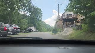 Driving Bulltail Hollow rd Bridge to Nowhere Bluefield WV [upl. by Nadine163]