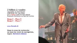 Salvatore Adamo  Le monde a mal  Concert à Genève Suisse [upl. by Lukash747]