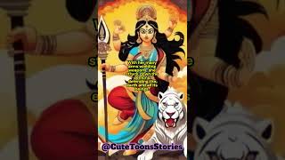 Goddess Durga Protector of the Earth  Short Story navratri durgapuja shortsfeed [upl. by Attennhoj21]