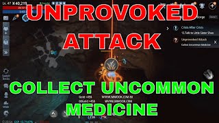 Mir4 Request Quest Clue Unprovoked Attack Collect Uncommon Medicine Snake Pit Guide [upl. by Siaht]