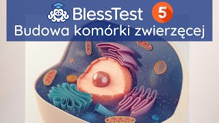 Biologia klasa 5  Budowa komórki zwierzęcej [upl. by Idnir]