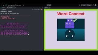 The Word Connect GameOn Replit [upl. by Retsub]