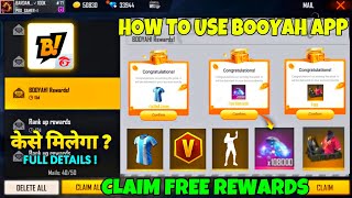 How To Get Free Rewards ‘V’ Badge Diamonds And Money From Booyah App  How To Use Booyah App [upl. by Aisha]