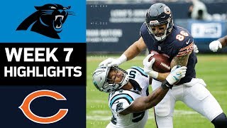 Panthers vs Bears  NFL Week 7 Game Highlights [upl. by Crescantia]