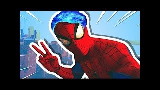 DanTDM  Spider Dan Spiderman PS4 [upl. by Spanos554]