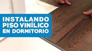 Cómo instalar piso vinílico en dormitorio [upl. by Rafaelita752]