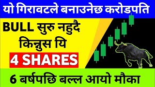 यि ४ SHARES BULL सुरु नहुदै किन्नुस  Share Market top 4 company 2024 in nepal  Blue Chip Stock [upl. by Fryd]