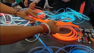 दुनियां की सबसे पतली लाइट टेप बिना wire वाली ।। Worlds Thinnest Light Tape for Interior Design [upl. by Ellata]