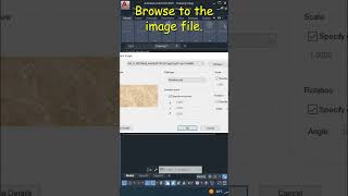 AutoCAD SuperHatch  How to Hatch With Image Files [upl. by Ajam]