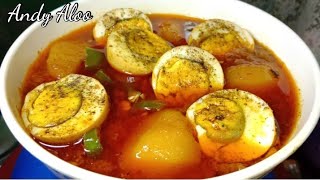 Aloo Anday Recipe  Potato Egg Curry Recipe  آلو انڈے بنانے کا انوکھا اور منفرد طریقہ [upl. by Enyleve827]