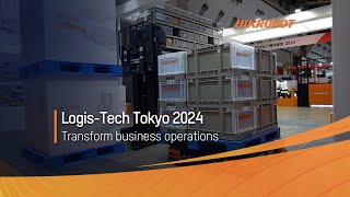 LogisTech Tokyo 2024Hikrobots Innovative Automation Solutions Impress at LTT 2024 [upl. by Eeralav27]