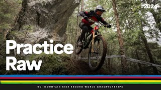 Practice raw  2024 UCI Mountain Bike Enduro World Championships [upl. by Anilorac]