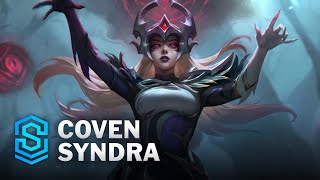 Coven Syndra Skin Spotlight  League of Legends [upl. by Amsirak901]