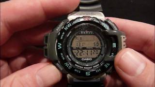 Casio Protrek PRT40 triple sensor [upl. by Igic761]