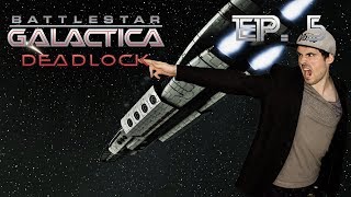 Battlestar Galactica Deadlock en Español  Ep 5  Cada vez más batallas [upl. by Enyledam]